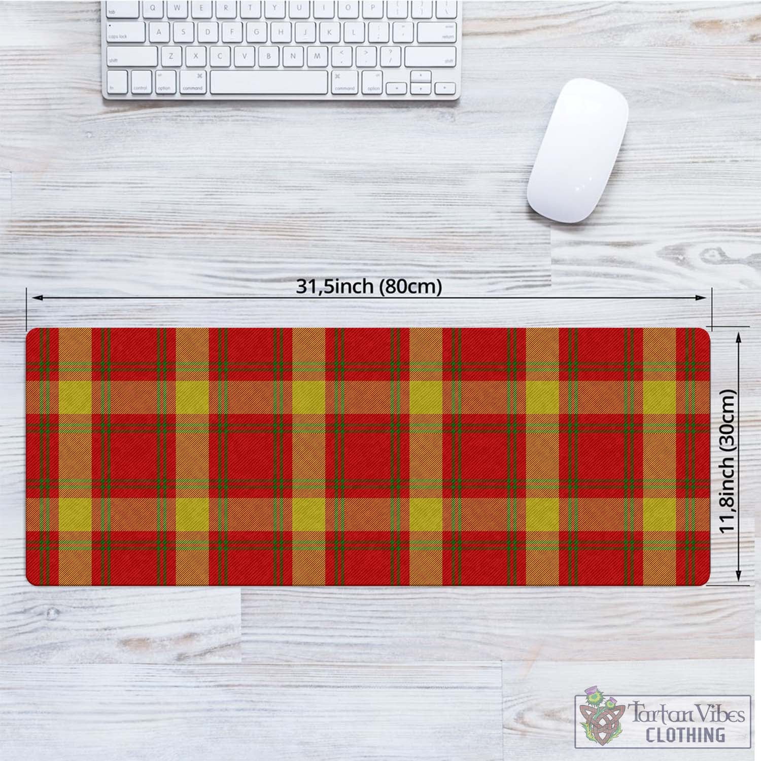 Tartan Vibes Clothing Maguire Modern Tartan Mouse Pad