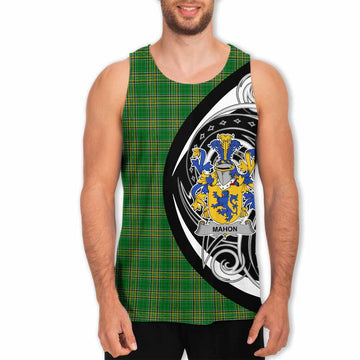 Mahon Irish Clan Men's Tank Top Celtic Circle Style Men - Tartan Vibes Clothing