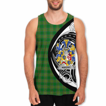 Mahony Irish Clan Men's Tank Top Celtic Circle Style Men - Tartan Vibes Clothing