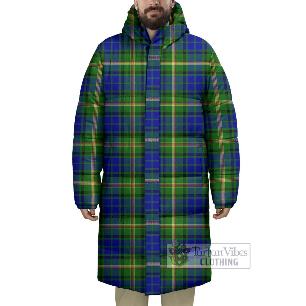 Tartan Vibes Clothing Maitland Tartan Long Down Jacket