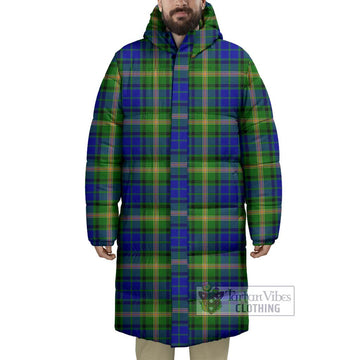 Maitland Tartan Long Down Jacket