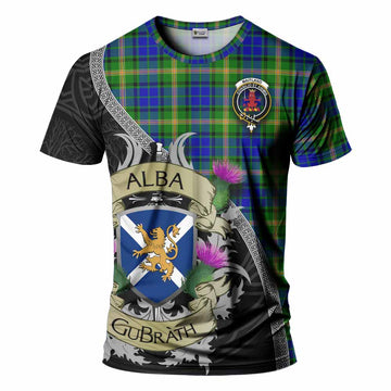 Maitland Tartan Family Crest T-Shirt Lion Rampant Royal Thistle Shield Celtic Inspired Kid's Shirt - Tartan Vibes Clothing