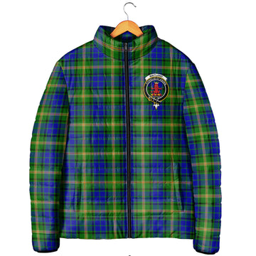 Maitland Tartan Padded Jacket with Family Crest