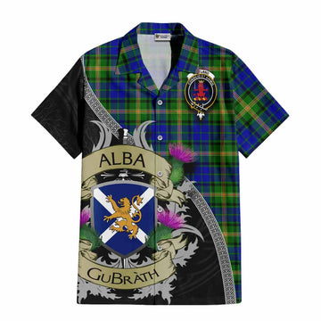 Maitland Tartan Family Crest Hawaiian Shirt Lion Rampant Royal Thistle Shield Celtic Inspired Kid - Tartan Vibes Clothing