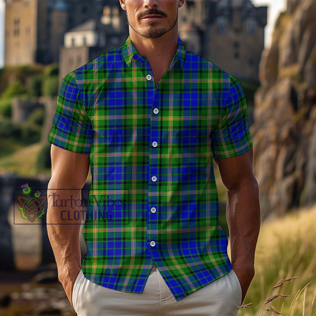 Maitland Tartan Cotton Hawaiian Shirt Kid - Tartan Vibes Clothing