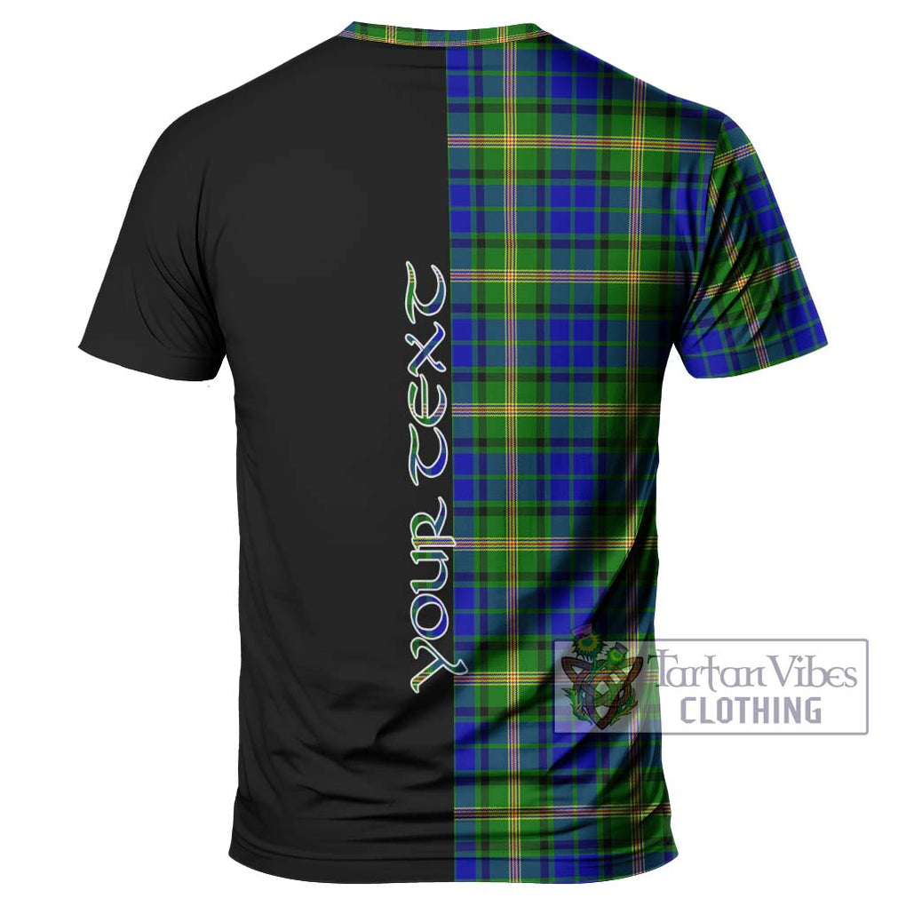 Maitland Tartan T-Shirt with Family Crest and Half Of Me Style - Tartanvibesclothing Shop