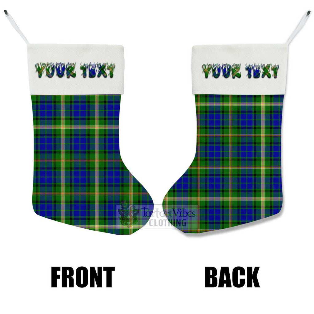 Tartan Vibes Clothing Maitland Tartan Christmas Stocking with Personalized Text