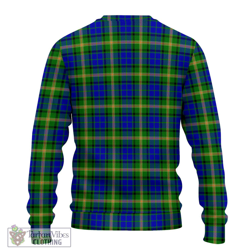 Maitland Tartan Knitted Sweater with Family Crest DNA In Me Style - Tartanvibesclothing Shop