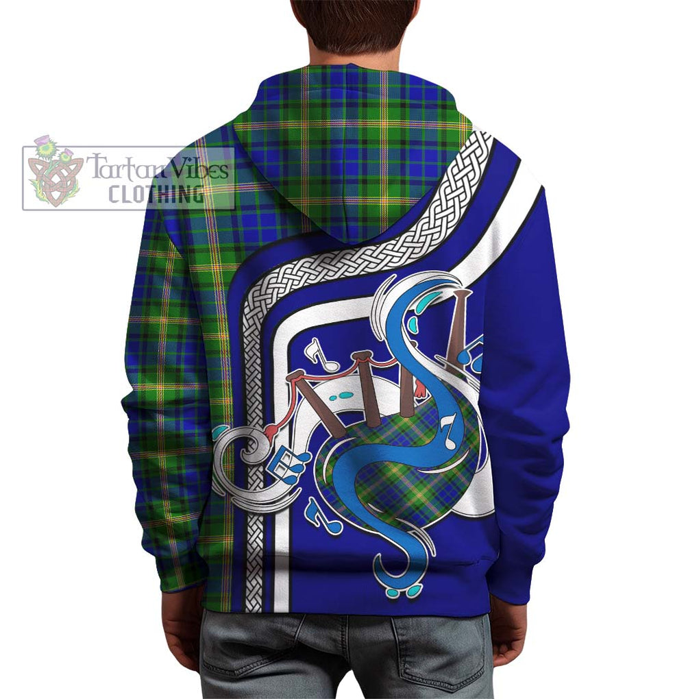 Maitland Tartan Hoodie with Epic Bagpipe Style - Tartanvibesclothing Shop