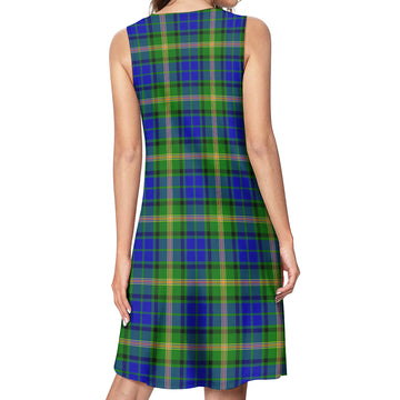 Maitland Tartan Womens Casual Dresses