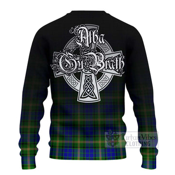 Maitland Tartan Ugly Sweater Featuring Alba Gu Brath Family Crest Celtic Inspired