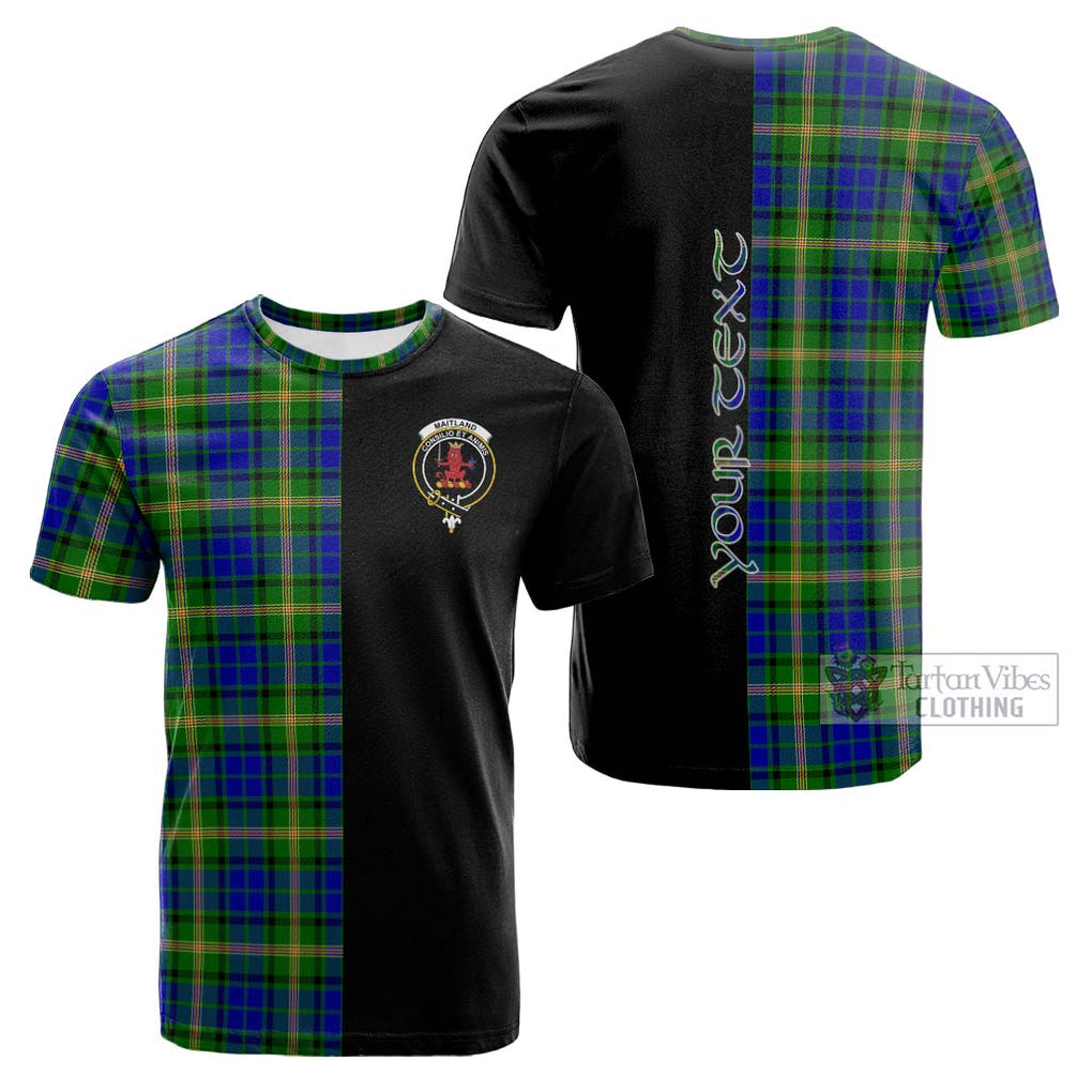 Tartan Vibes Clothing Maitland Tartan Cotton T-shirt with Family Crest and Half Of Me Style