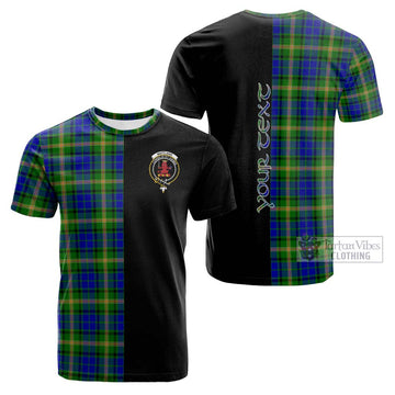 Maitland Tartan Cotton T-shirt with Family Crest and Half Of Me Style