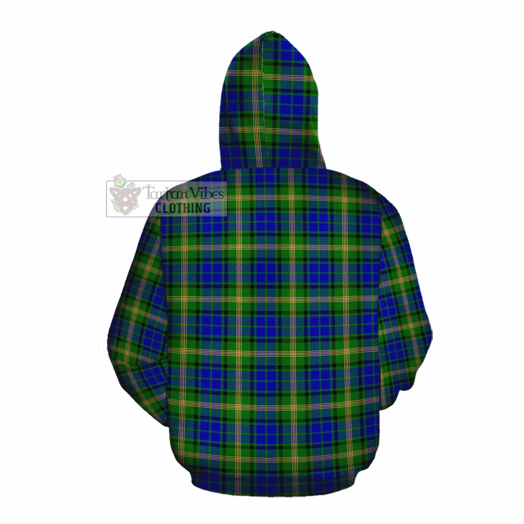 Tartan Vibes Clothing Maitland Tartan Cotton Hoodie with Family Crest DNA In Me Style