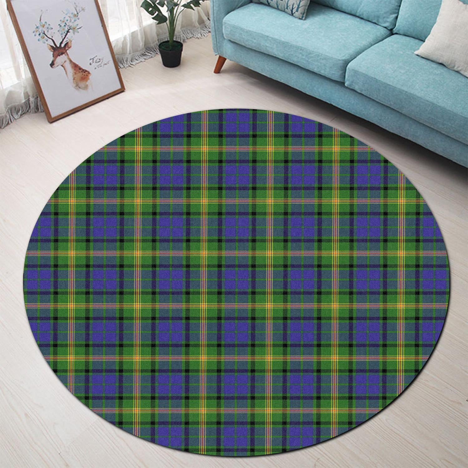 maitland-tartan-round-rug