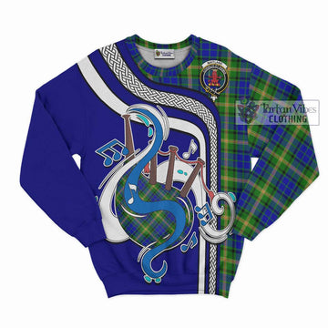 Maitland Tartan Sweatshirt with Epic Bagpipe Style