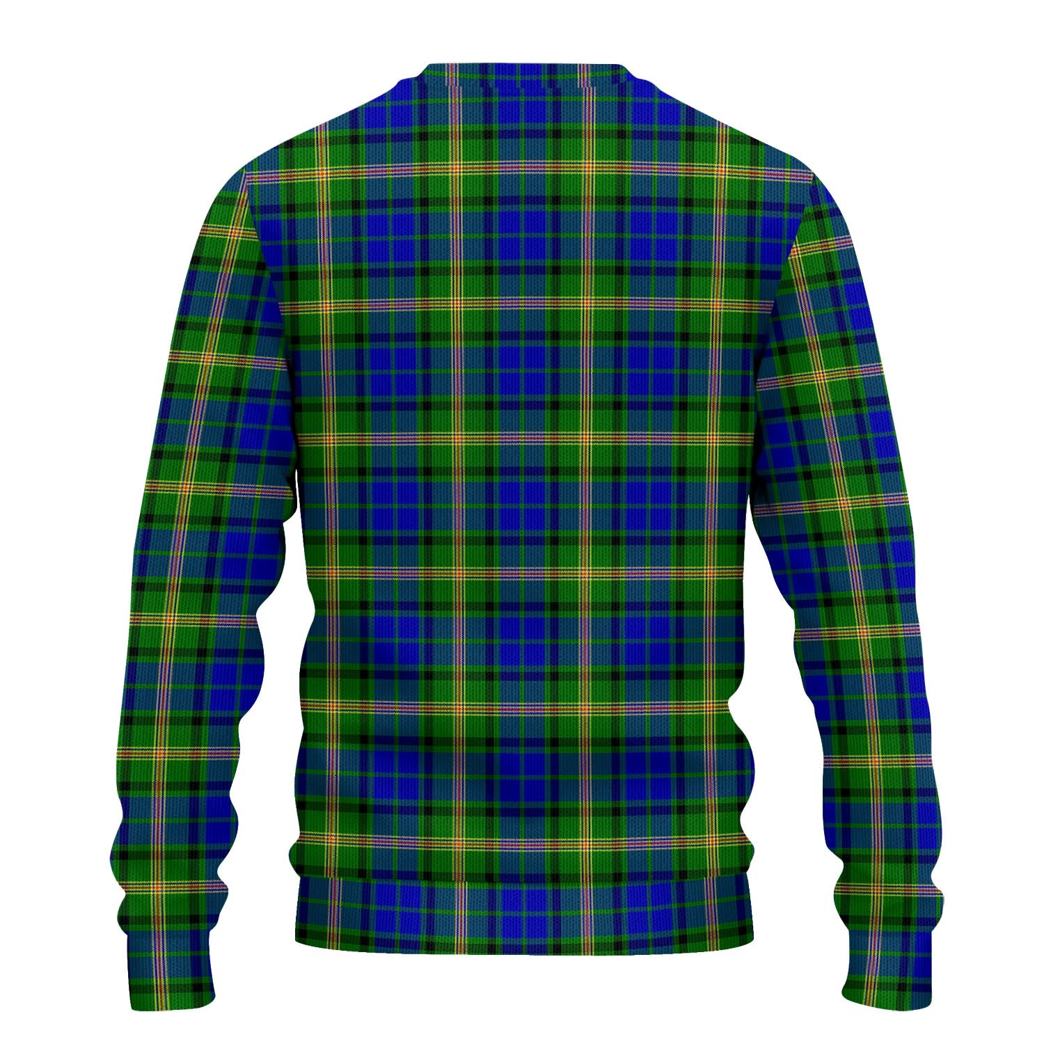 Maitland Tartan Knitted Sweater with Family Crest - Tartanvibesclothing