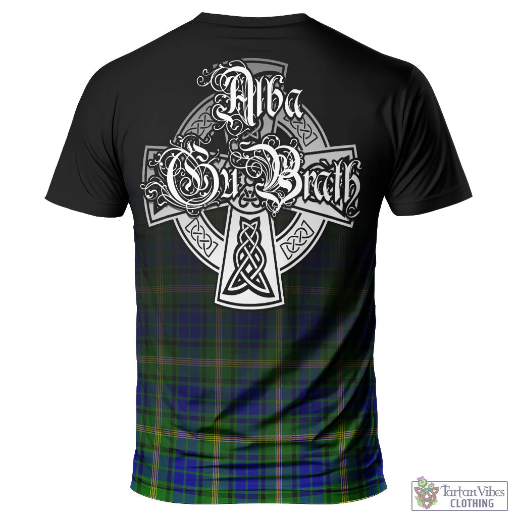 Tartan Vibes Clothing Maitland Tartan T-Shirt Featuring Alba Gu Brath Family Crest Celtic Inspired