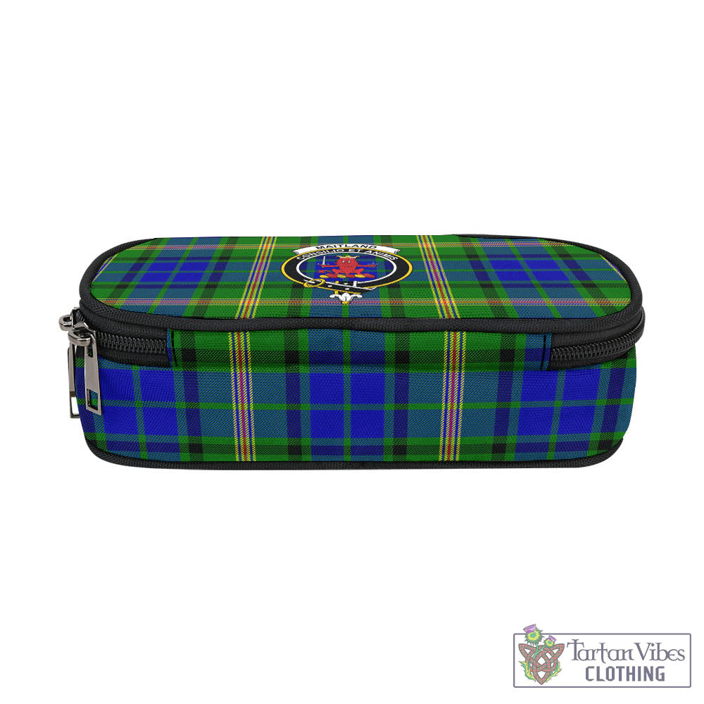 Tartan Vibes Clothing Maitland Tartan Pen and Pencil Case with Family Crest