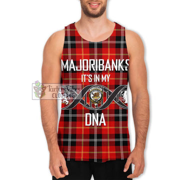 Majoribanks Tartan Men's Tank Top with Family Crest DNA In Me Style