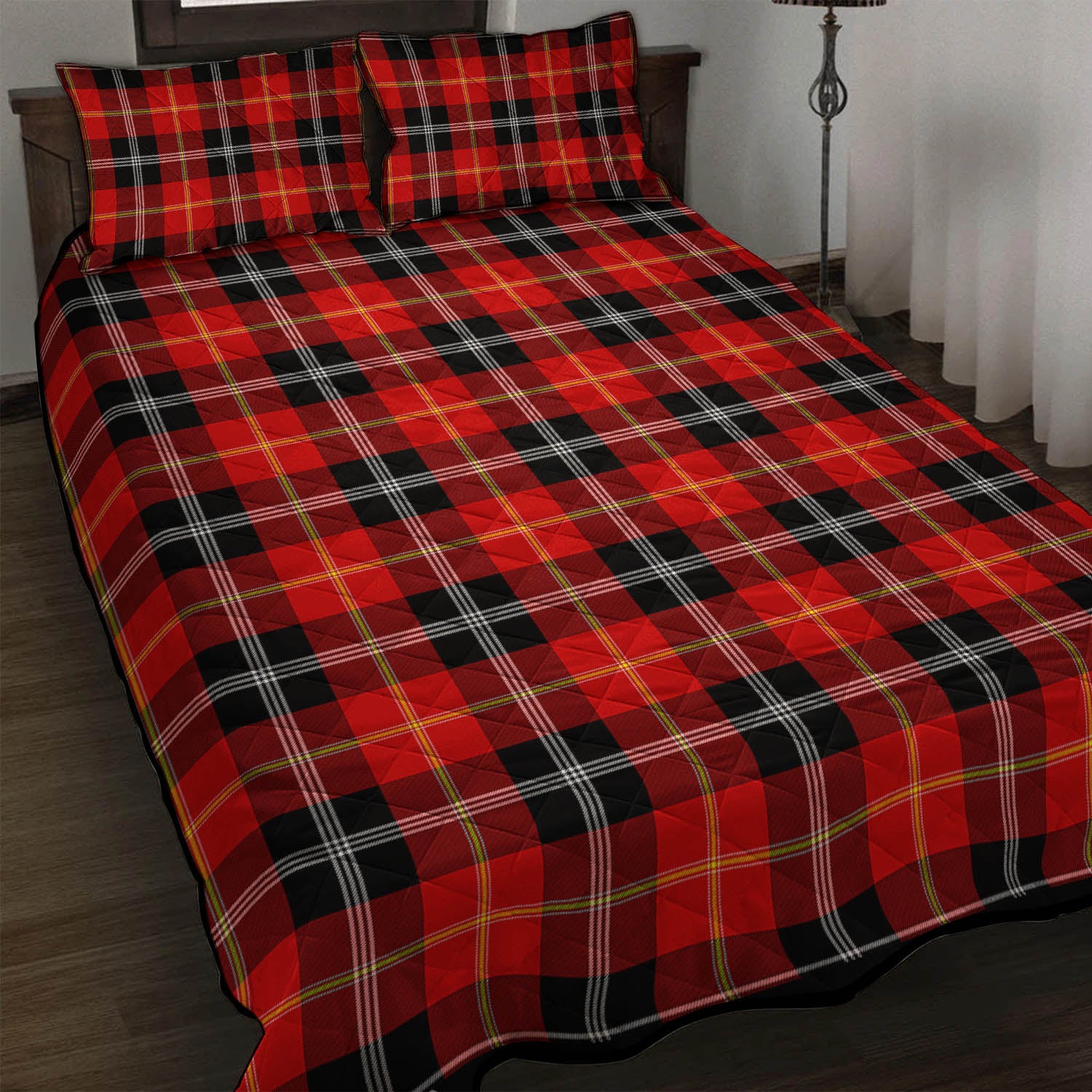 Majoribanks Tartan Quilt Bed Set - Tartanvibesclothing