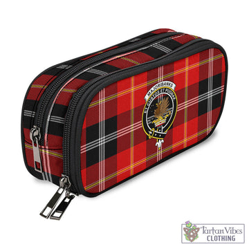 Majoribanks Tartan Pen and Pencil Case with Family Crest