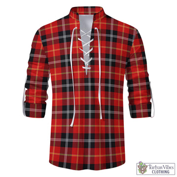 Majoribanks Tartan Men's Scottish Traditional Jacobite Ghillie Kilt Shirt
