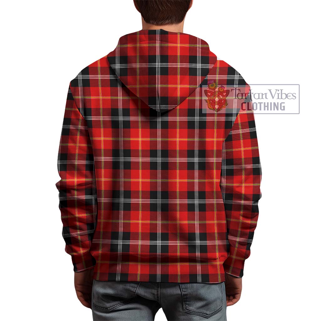 Tartan Vibes Clothing Majoribanks Tartan Hoodie with Family Crest DNA In Me Style