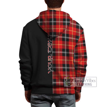 Majoribanks Tartan Hoodie with Family Crest and Half Of Me Style