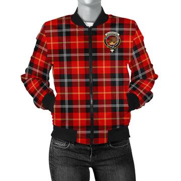 Majoribanks Tartan Bomber Jacket with Family Crest