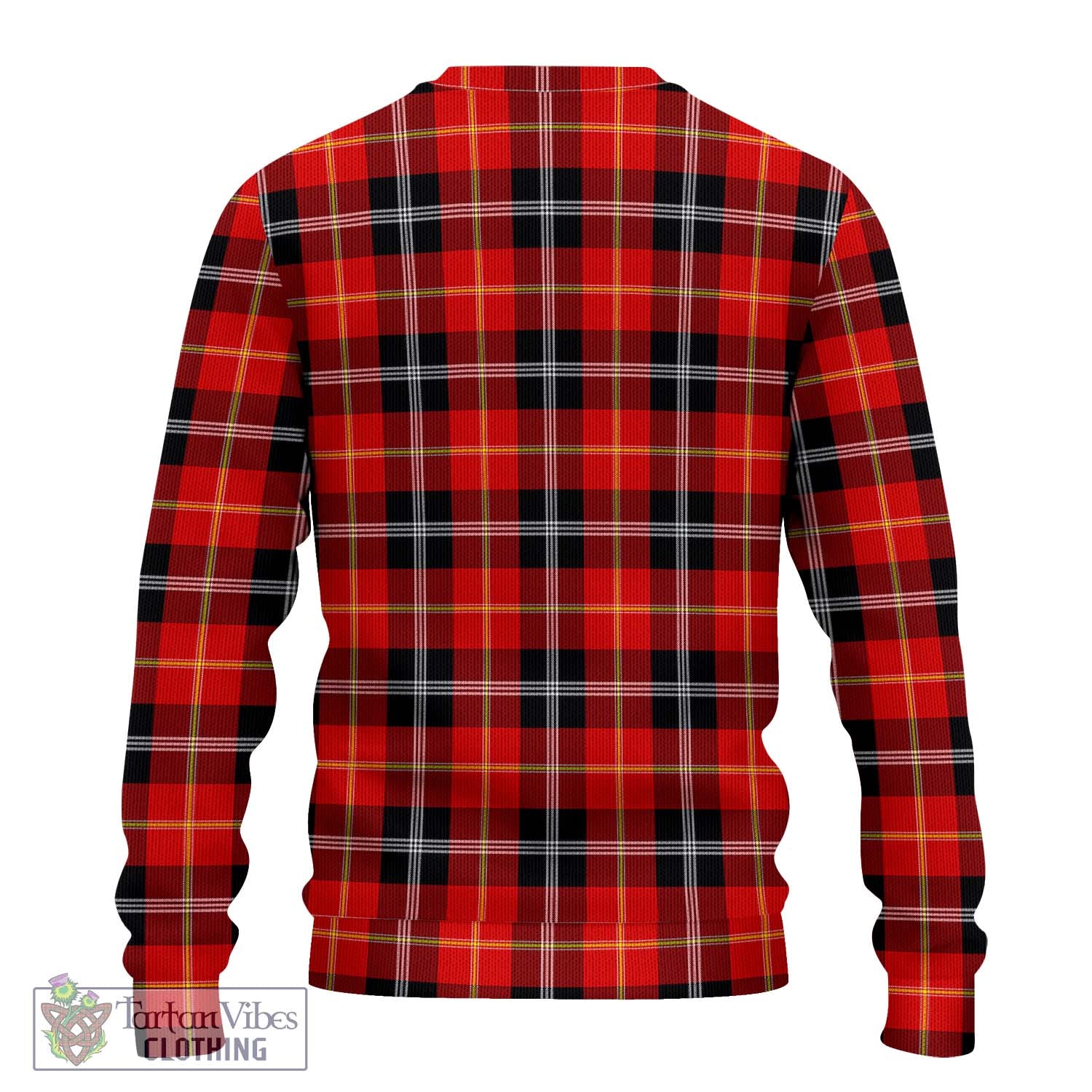 Tartan Vibes Clothing Majoribanks Tartan Knitted Sweater with Family Crest DNA In Me Style