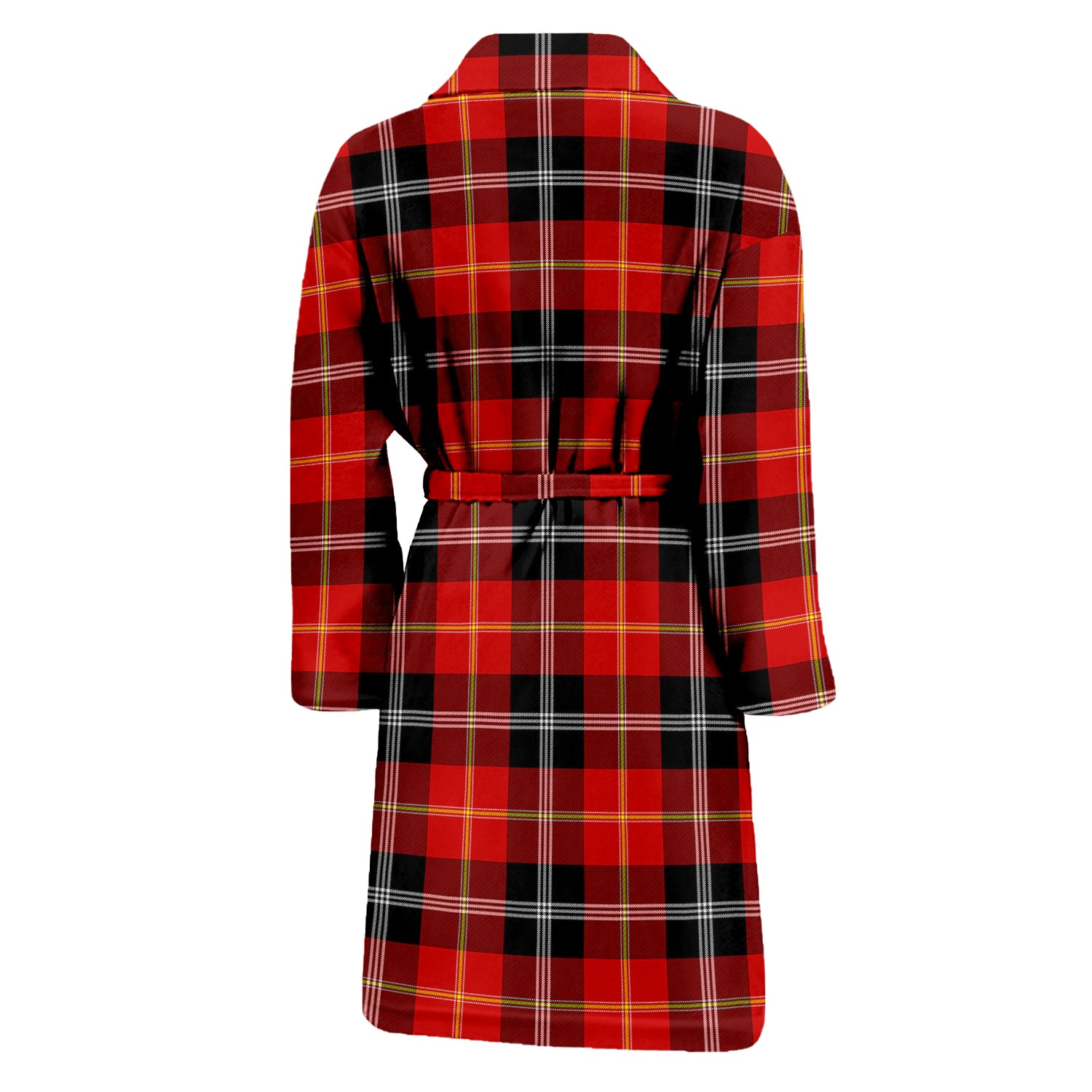 Majoribanks Tartan Bathrobe with Family Crest - Tartan Vibes Clothing