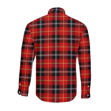 Majoribanks Tartan Long Sleeve Button Up Shirt with Family Crest