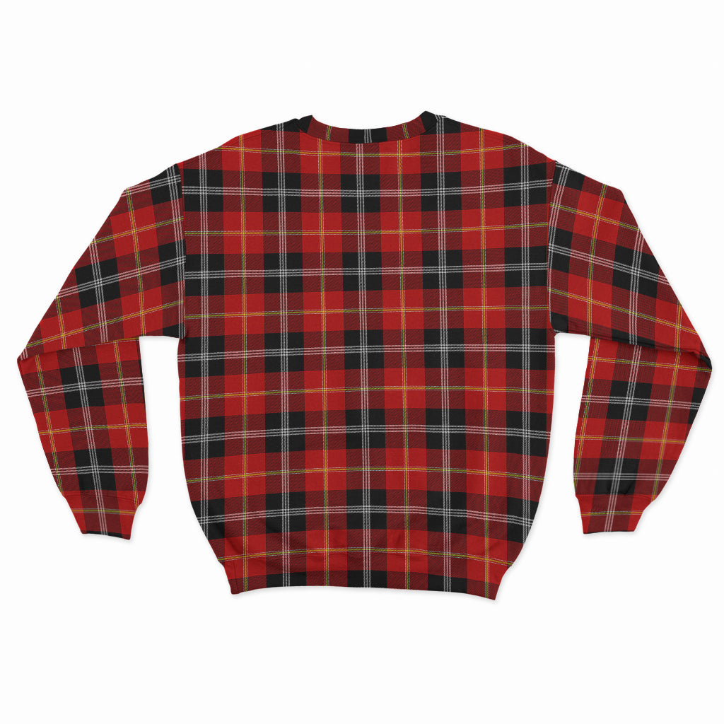 Majoribanks Tartan Sweatshirt with Family Crest - Tartan Vibes Clothing