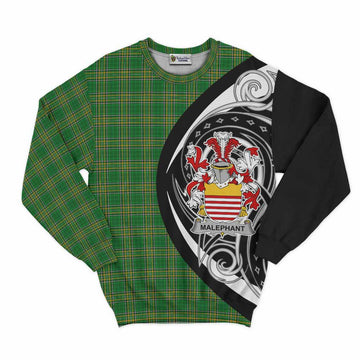 Malaphant Irish Clan Sweatshirt Celtic Circle Style Unisex - Tartan Vibes Clothing
