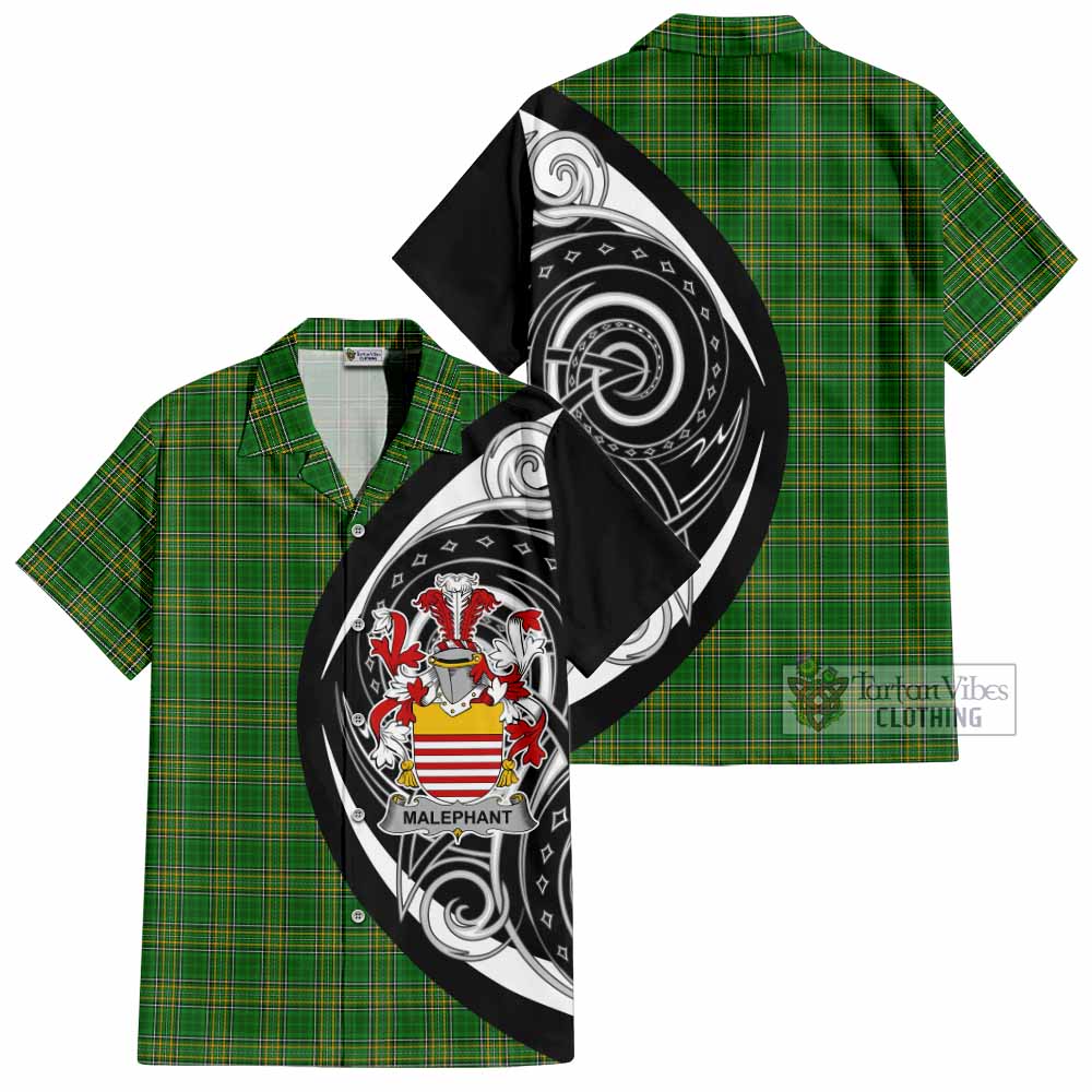 Malaphant Irish Clan Hawaiian Shirt Celtic Circle Style - Tartan Vibes Clothing