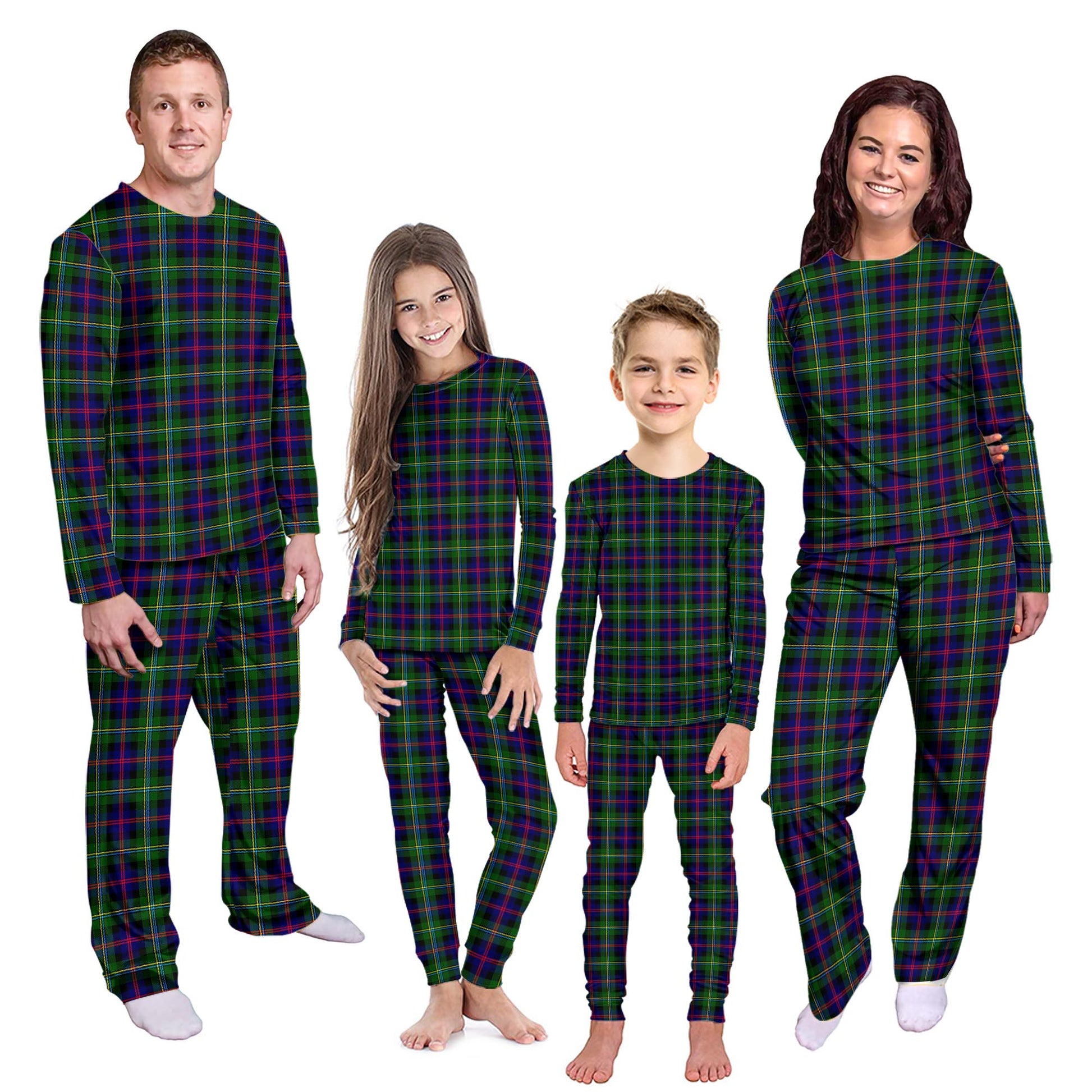 Malcolm Tartan Pajamas Family Set - Tartanvibesclothing