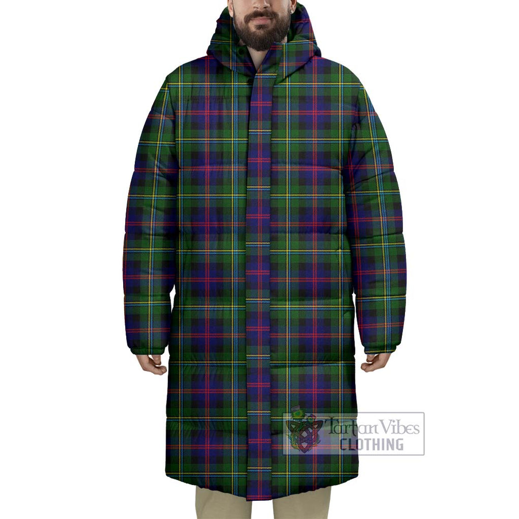 Tartan Vibes Clothing Malcolm Tartan Long Down Jacket