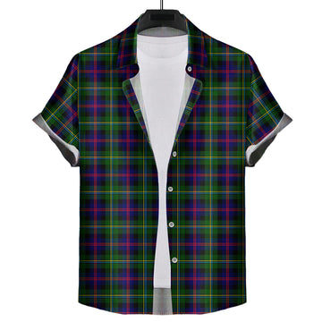 Malcolm Tartan Short Sleeve Button Down Shirt