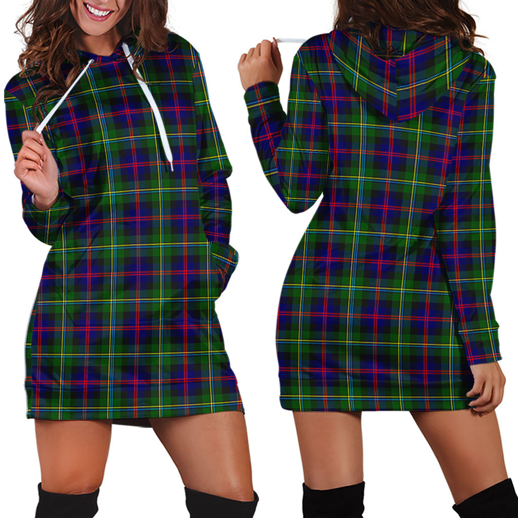 Malcolm Tartan Hoodie Dress - Tartanvibesclothing