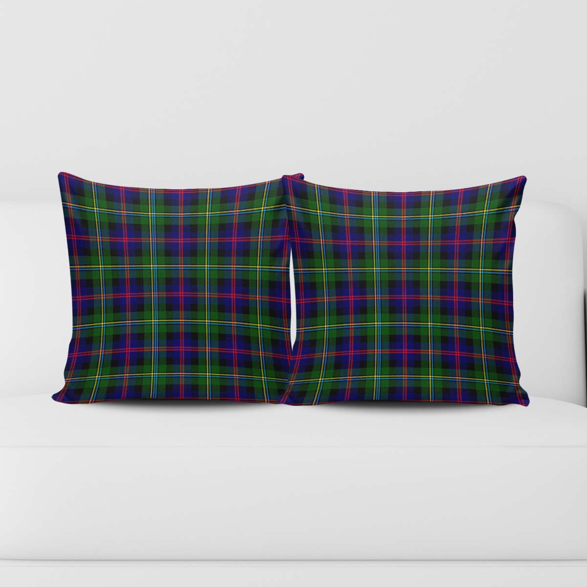 Malcolm Tartan Pillow Cover Square Pillow Cover - Tartanvibesclothing