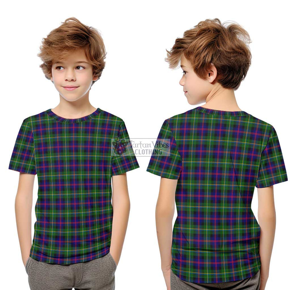 Malcolm Tartan Kid T-Shirt Youth XL Size14 - Tartanvibesclothing Shop