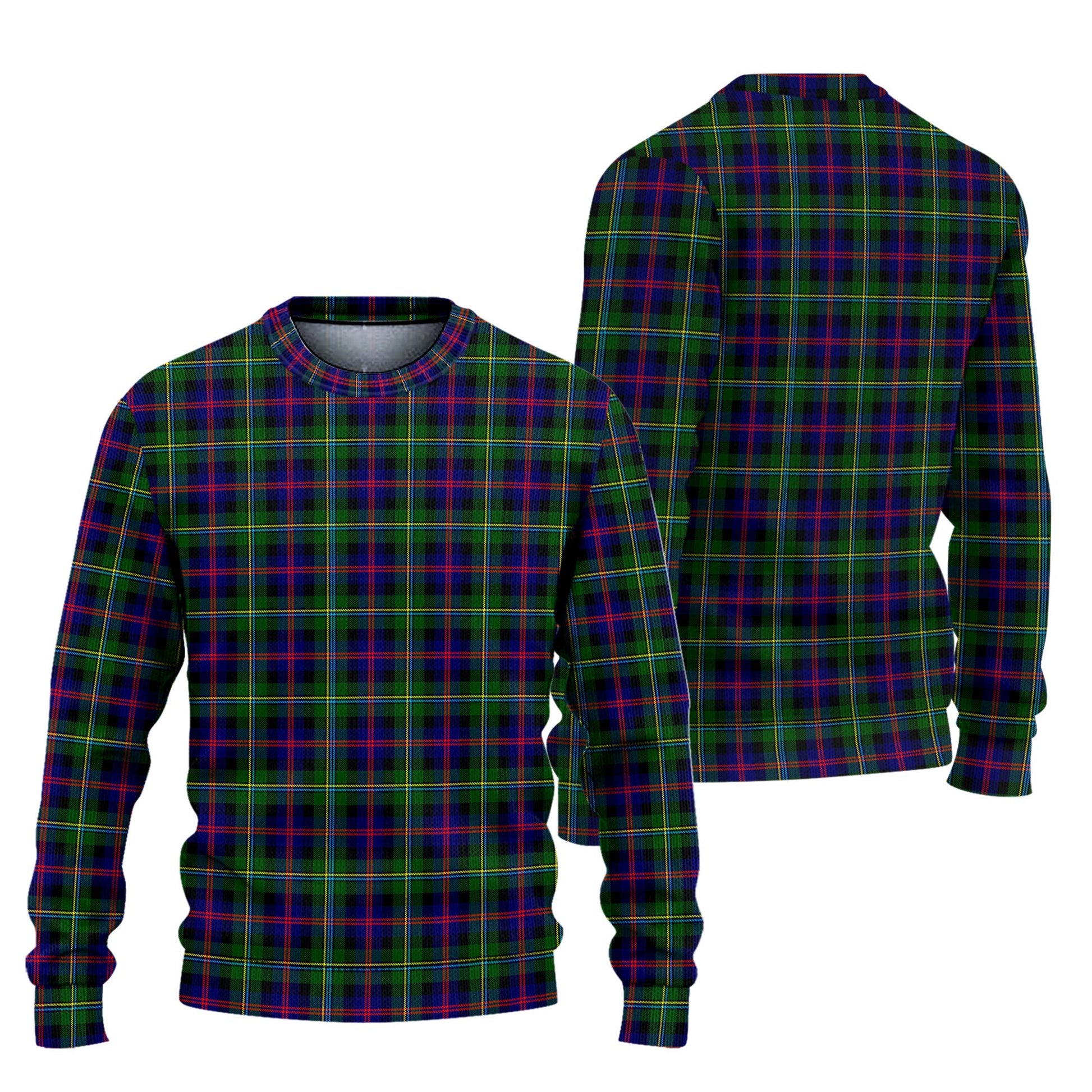 Malcolm Tartan Knitted Sweater Unisex - Tartanvibesclothing