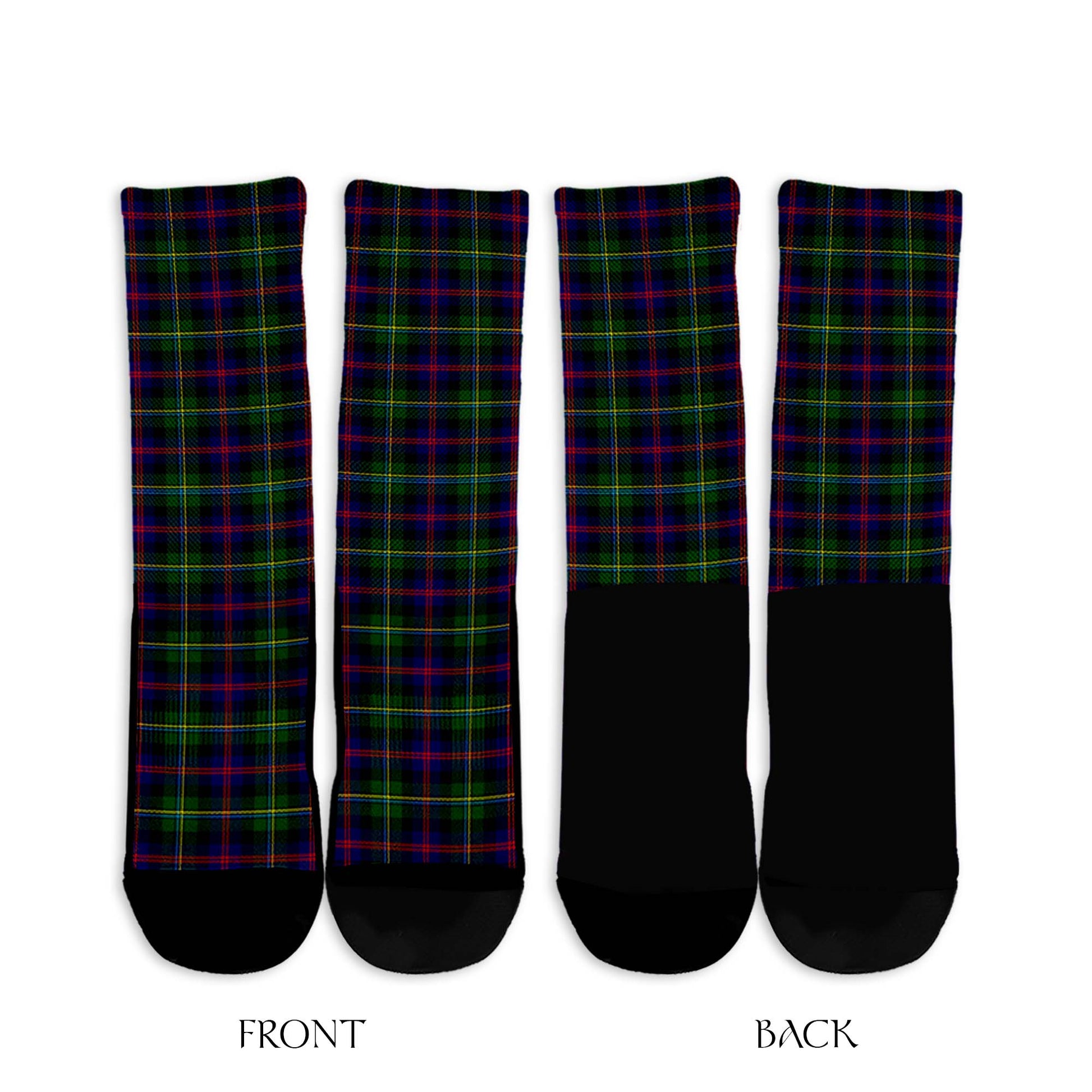 Malcolm Tartan Crew Socks - Tartanvibesclothing