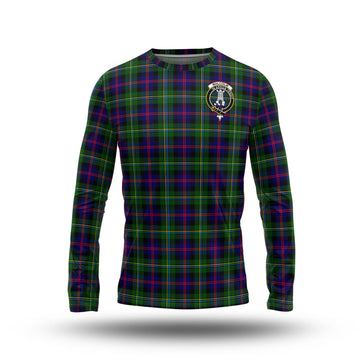 Malcolm Tartan Long Sleeve T-Shirt with Family Crest