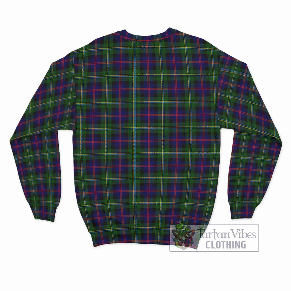 Malcolm Tartan Sweatshirt with Family Crest DNA In Me Style - Tartanvibesclothing Shop