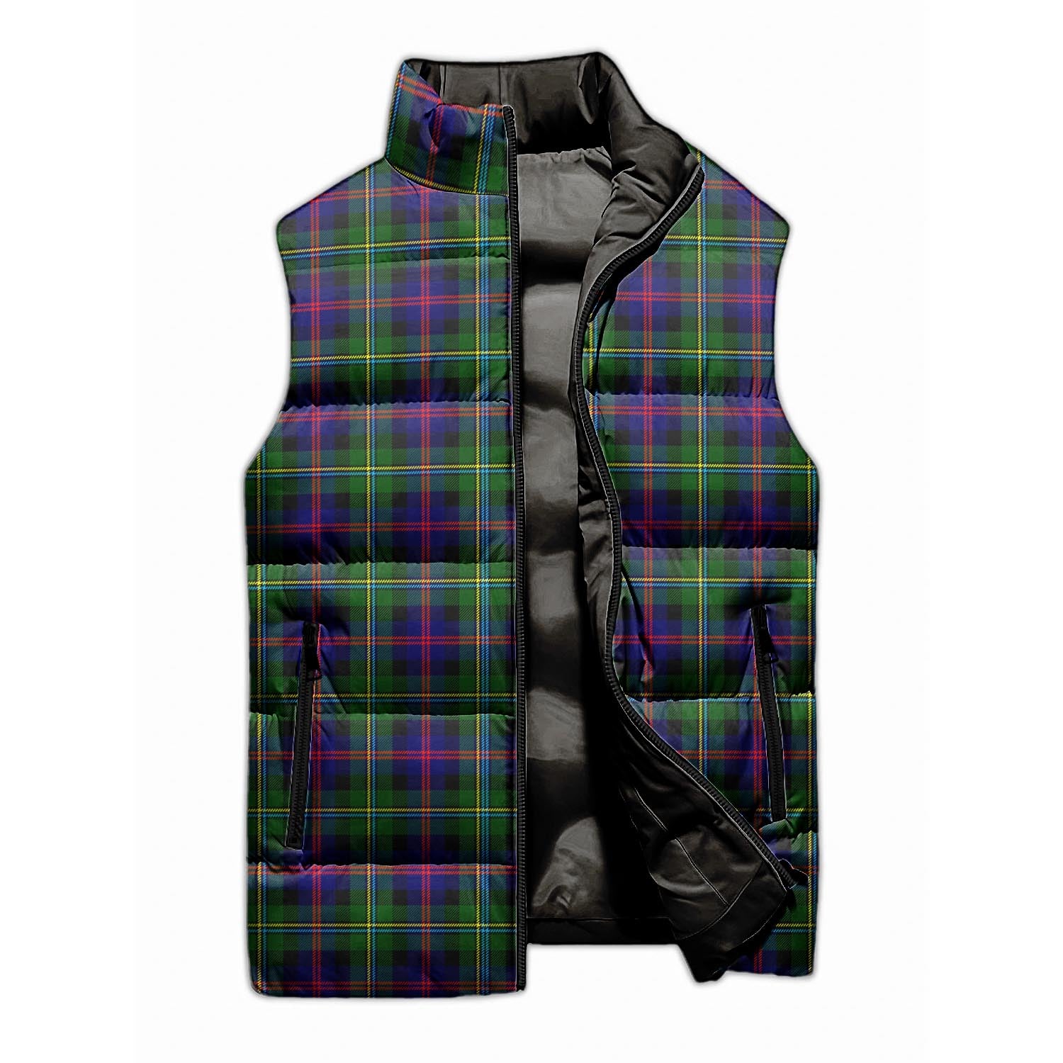 Malcolm Tartan Sleeveless Puffer Jacket - Tartanvibesclothing