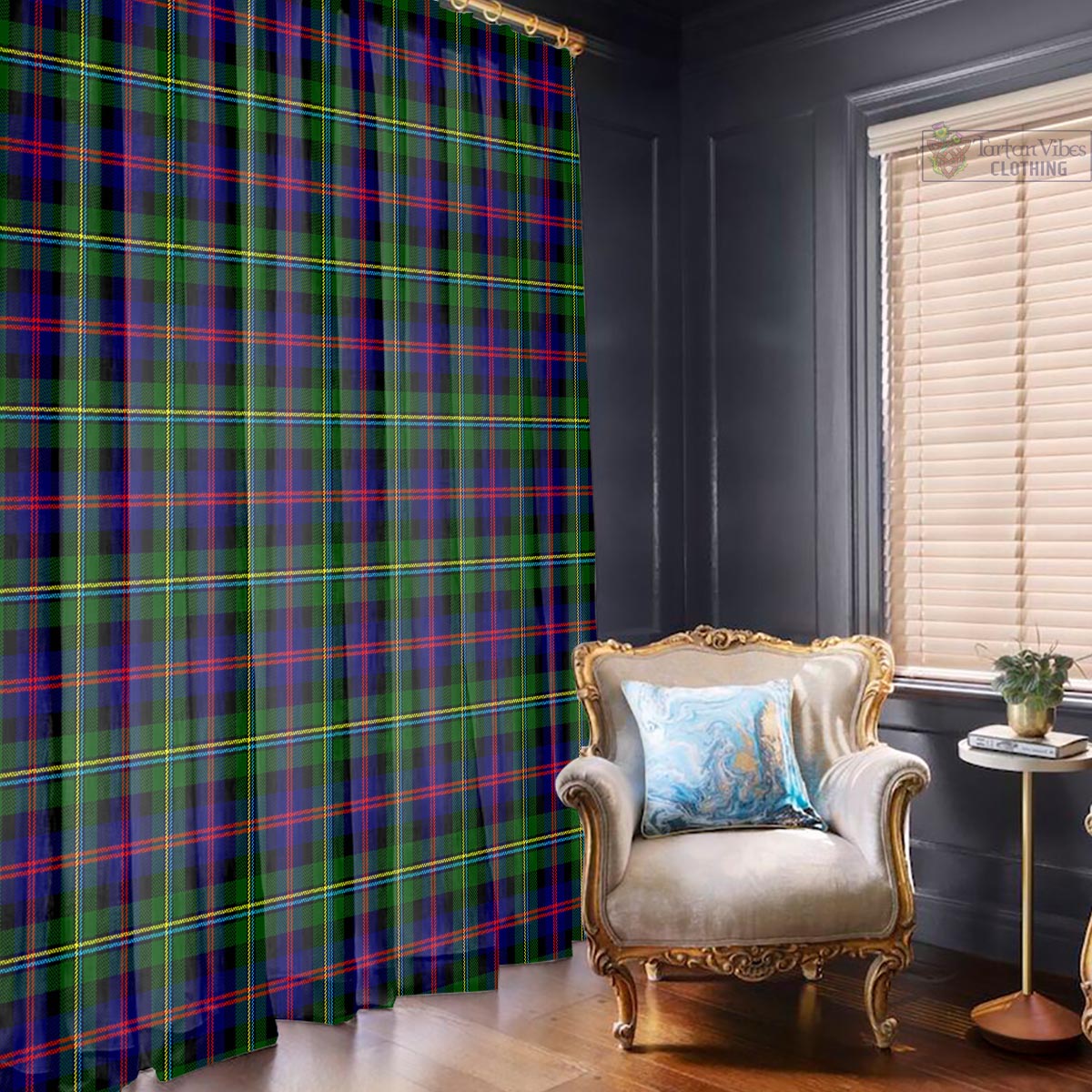 Malcolm Tartan Window Curtain