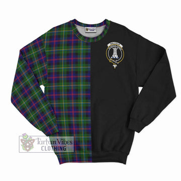 Malcolm Tartan Sweatshirt with Family Crest and Half Of Me Style