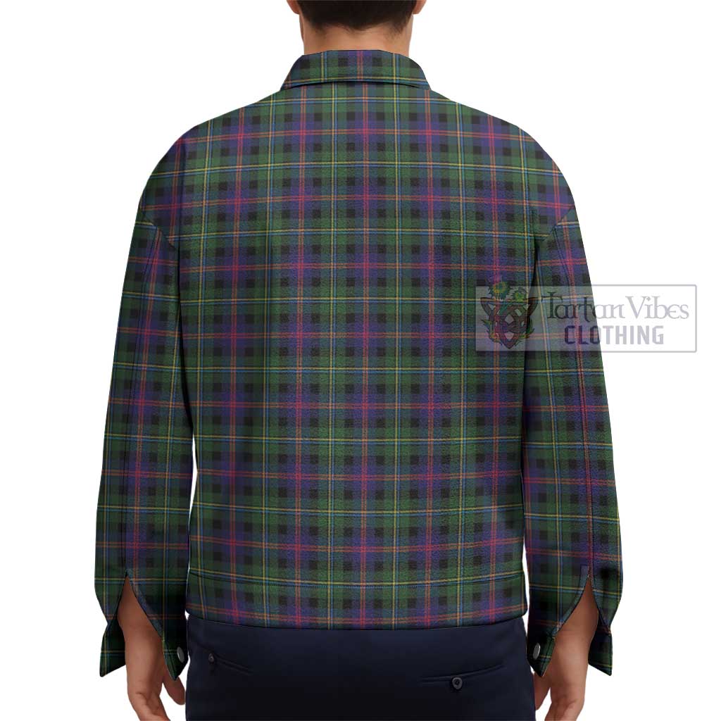 Tartan Vibes Clothing Malcolm Tartan Unisex Lapel Cotton Jacket